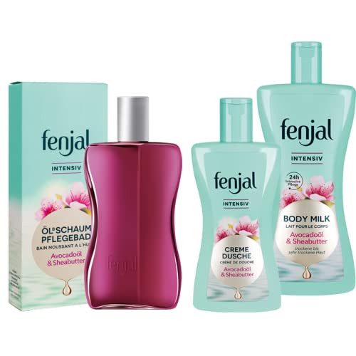 fenjal Sensual Intensive Shower Cream 200ml w/Natural Avocado Oil and Shea Butter