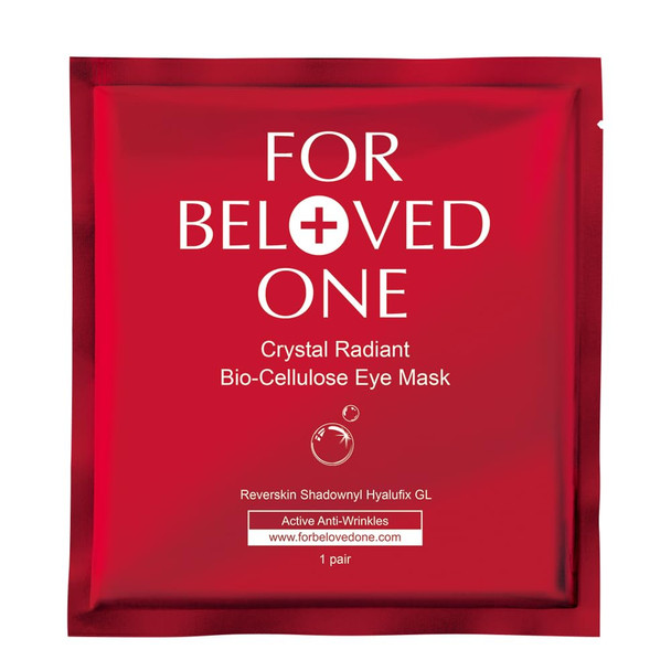 Crystal Radiant Bio-Cellulose Eye Mask(4 Pairs)