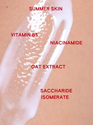 Abi Ame Summer Skin Body Serum - Hydrating Body Lotion With Niacinamide Vitamin B5 + Oat Extract For Dry Skin Repair Fast Absorbing Non-Greasy Formula 150Ml