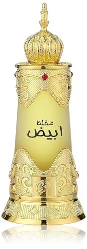 Afnan Mukhallat Abiyad Concentrated Perfume Oil 0.67 Ounce (Unisex)