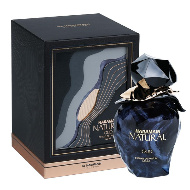 Al Haramain Natural Oud - Perfume For Women And Cologne For Men - Unisex Fragrance With Bergamot And Pineapple - 3.33 Oz Extrait De Parfum Spray