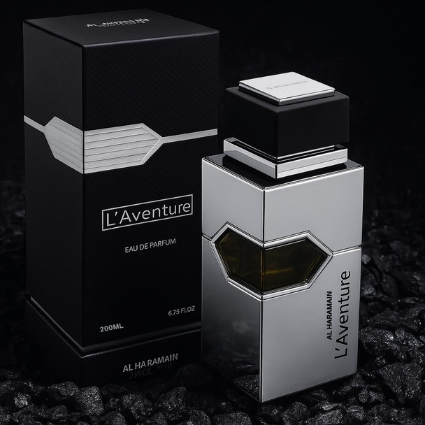 Al Haramain L' Aventure Edp 6.76 Oz 200 Ml Men Clear