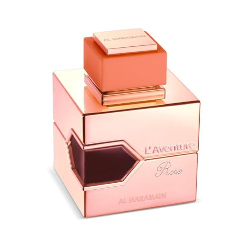 Al Haramain L'Aventure Rose For Women Eau De Parfum Spray 3.4 Ounce