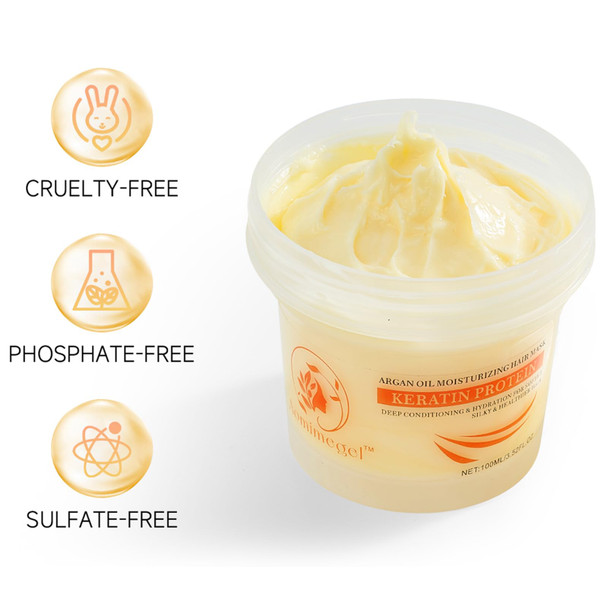 Aomimegel Argan Hair Oil Hair Serum Cold Pressed Weightless Argan Oil Hair Treatment For Dry Damaged Hair 2 Floz