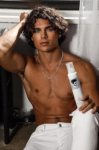 Avenue Man Argan Oil Mousse - Thickening & Volumizing Mousse For Men - Strong Hold Frizz Control & Humidity Resistance - Herbal-Infused Mens Hair Foam - Long-Lasting Hair Mousse For Men (6.0 Oz)