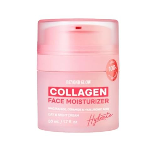 Avon Beyond Glow Collagen And Hyaluronic Acid Facial Moisturizer Lightweight Daily Face Cream For Soft Supple Hydrated Skin