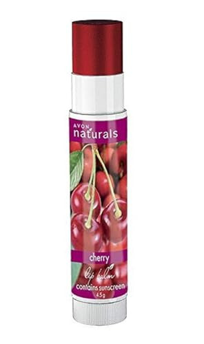 Avon  York Naturals Lip Balm - Cherry (Pack Of 3)