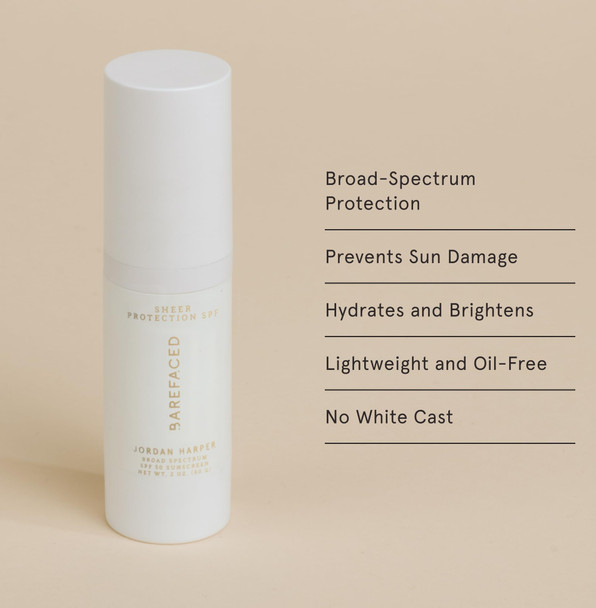 Barefaced Tinted Protection Spf 50+ Ãƒ¢Ã¢Š¬Ã¢‚¬Å“ Broad-Spectrum Sunscreen With Zinc Oxide Niacinamide & Hyaluronic Acid Ãƒ¢Ã¢Š¬Ã¢‚¬Å“ Oil- Uv Protection Hydration & Anti-Aging With Universal Tint (60Ml)