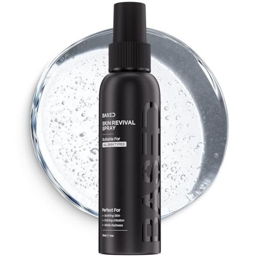 Based Bodyworks Skin Revival Spray - Hypochlorous Acid Facial Cleanser For Breakouts Reduces Redness Soothes Irritation (4 Fl Oz Pack Of 1)