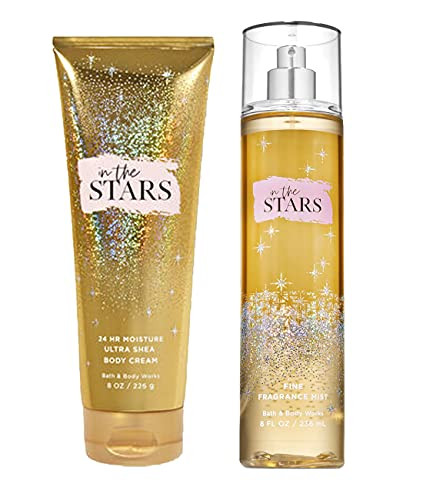 Bath & Body Works In The Stars Ultra She Body Cream & Fine Fragrance Mist Set (Packaging Varies)