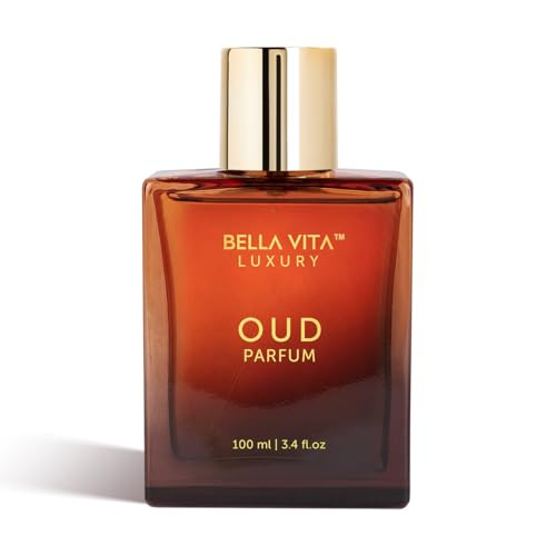 Bellavita Luxury Oud Unisex Perfume (3.4 Fl.Oz)  Premium Men & Women Parfum Fragrance  Warm Vanilla Perfume Oil  Long-Lasting & Warm Woody Arabic Parfum  Vegan & Cruelty-