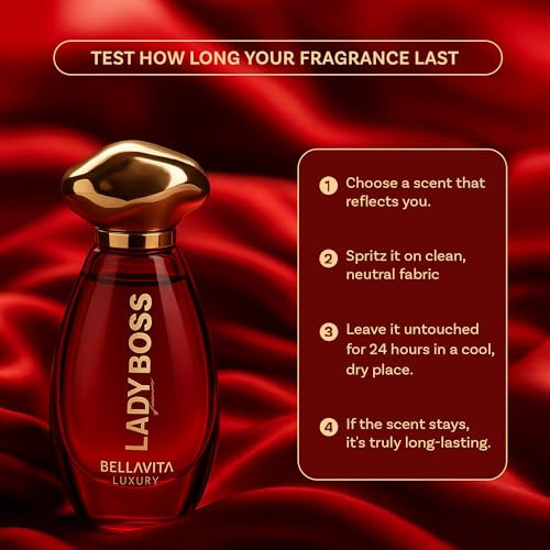 Bella Vita Luxury Lady Boss Femme Women'S Fragrance  Edp Perfume For Women  Fresh Fragrance  100 Ml Pack  3.4 Fl. Oz.  Amber And Floral Notes   For Women  Eau De Parfum