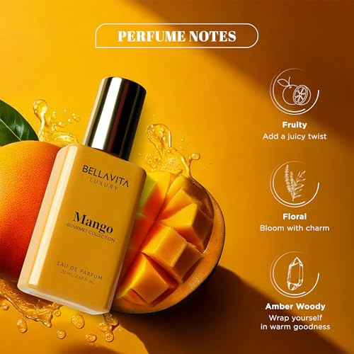 Bella Vita Luxury Sprinkle Me Pretty By Bellavita Luxury  Gourmet Collection (Vanilla Mango Pistachio) + French Collection (Date Senorita Glam Rose)  Sweet Floral & Spicy Scents  Long-Lasting Edp