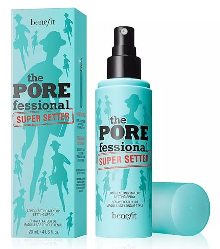 Benefit Cosmetics The Porefessional Super Setter Long Lasting Makeup Spray Face Primer 4 Ounce