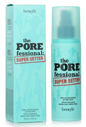 Benefit Cosmetics The Porefessional Super Setter Long Lasting Makeup Spray Face Primer 4 Ounce