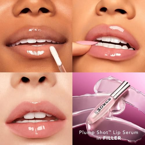 Buxom Women'S Plump Shot Plumping Lip Serum - Shimmer Chrome Tints Glossy - Filler (Clear)