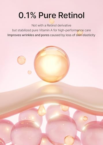 Celimax The Vita A Retinol Shot Tightening Serum  With Pure Vitamin A Retinol Peptide Pore Minimizer Wrinkles & Fine Lines Firmer Skin Anti-Aging Skin Smoothing 30Ml