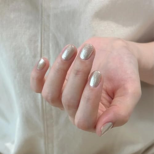 Cosmoo Sliver Nail Polish Sliver Quick Dry Nail Lacquer For Nail Art Varnish 0.41 Fl Oz