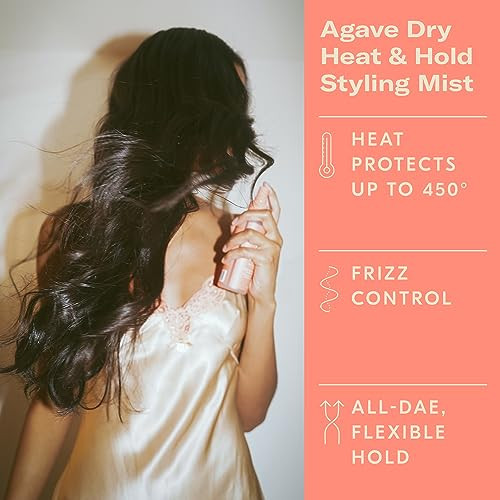 Dae Agave Dry Heat & Hold Styling Mist & Cactus Fruit 3-1 Styling Cream