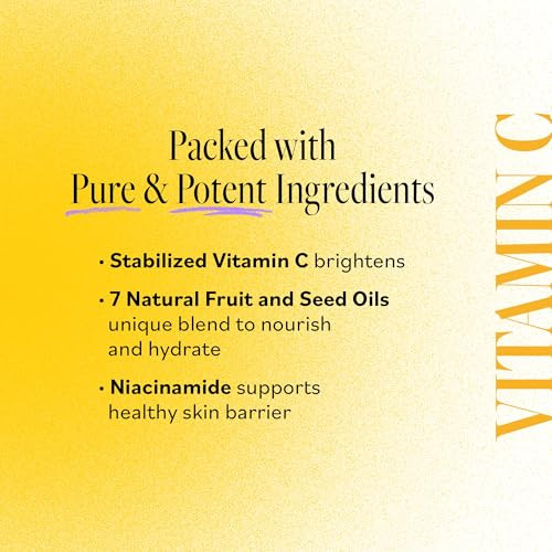 Derma E Vitamin C Foaming Oil Cleanser 6 Fl Oz 2-In-1 Oil-To-Foam Face Wash Makeup Remover Stabilized Vitamin C & Niacinamide To Help Brighten Nourish & Strengthen Skin Barrier Gentle Skin Care