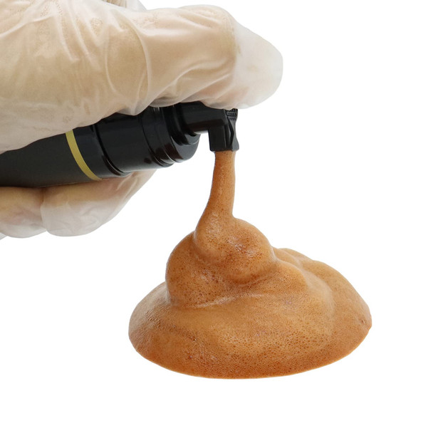 Dolahair Lace Tint Spray For Wig Melting - Dark Brown Mousse With Elastic Bands For Seamless Wig Application