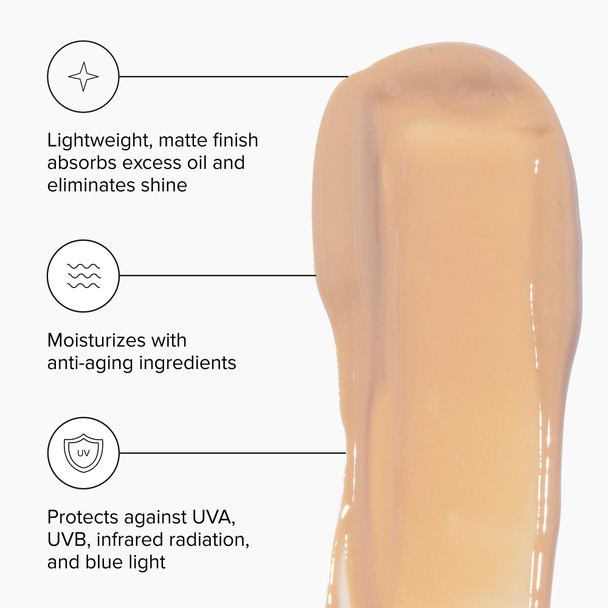 Drmtlgy Matte Tinted Moisturizer Spf 46 Ãƒ¢Ã¢Š¬Ã¢‚¬Å“ Anti-Aging Face Sunscreen & Lightweight Makeup With Broad Spectrum Uv Protection Ãƒ¢Ã¢Š¬Ã¢‚¬Å“ Hydrating Skin Care & Face Moisturizer Ãƒ¢Ã¢Š¬Ã¢‚¬Å“ 1.7 Oz