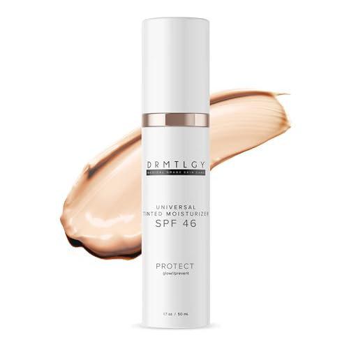 Drmtlgy Makeup Minimalist Duo Spf Bundle - Medium: Luminous Eye Corrector Spf 41 Fair & Anti-Aging Tinted Moisturizer With Spf 46