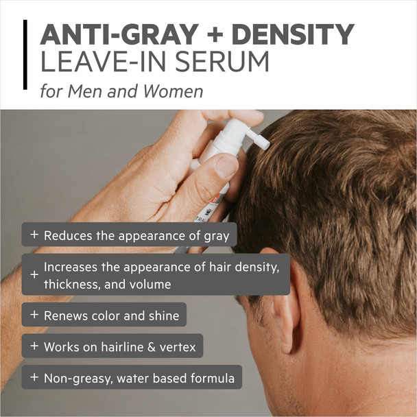 Ds Laboratories Spectral Extra Strength Hair Density Serum (Formerly Spectral.Dnc-S) 60Ml - Lightweight Leave-In For Fuller Thicker Looking Hair Melanex Technology Preserves Pigment For Men & Women