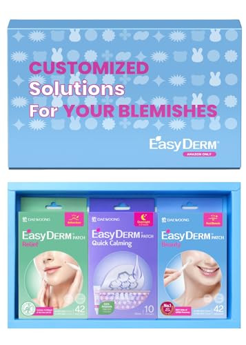 Dweasyderm Easyderm Pimple Patches 3-Type  Set And Real Calming Micropoint(6Ea)