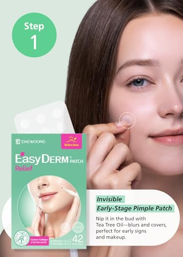 Dweasyderm Easyderm 3-Type Pimple Patches  Set Quick Calming(10Ea) Relief(42Ea) Beauty Patches(42Ea)+Pdrn Patch Under Eye And Smile Line Care(4Ea)