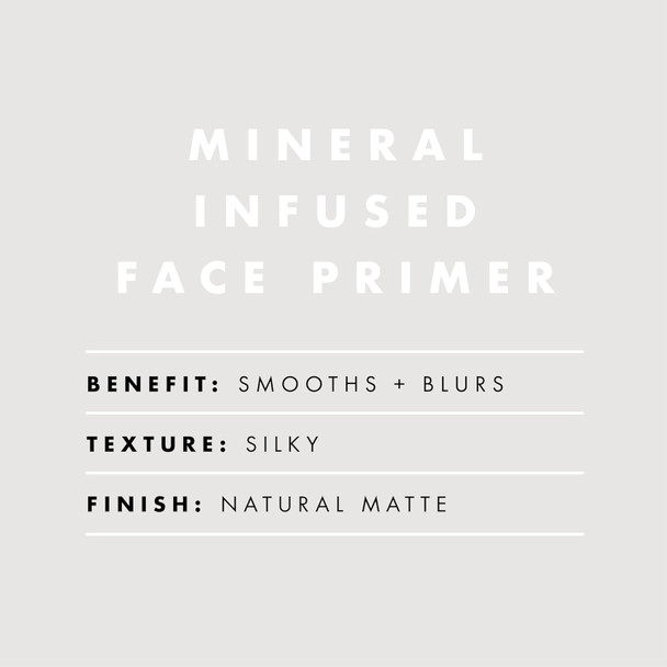 E.L.F. Mineral Infused Face Primer Primer For A Smooth Foundation Base Fills In Fine Lines & Refines Complexion Vegan & Cruelty- Large
