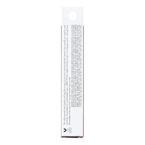 E.L.F. Cosmetics Srsly Satin Lipstick Nourishing & Moisturizing Formula Infused With Jojoba Oil & Macadamia Seed Oil Nectar