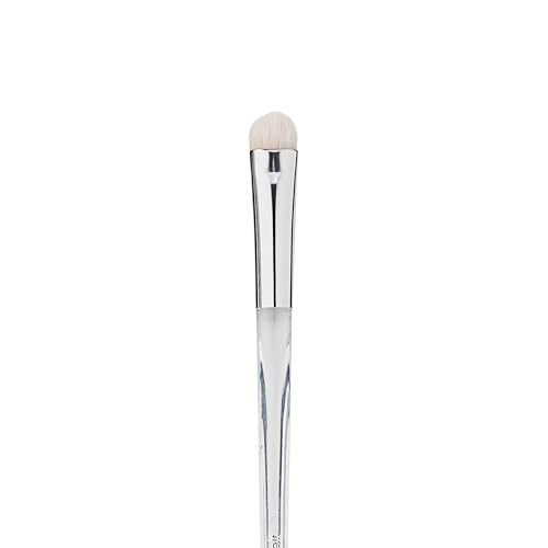 E.L.F. Precision Eyeshadow Brush Medium-Sized Tapered Soft Synthetic Luxurious Blends Highlights Contours Shades Applies Color Easy To Clean