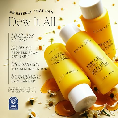 Farmacy Toner Trio Set - Hydrating Essence 3% Txa Brightening 2% Bha Deep Sweep (50Ml) - Exfoliate Brighten & Hydrate With Honey Txa Salicylic Acid & Moringa