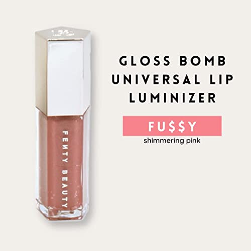Fenty Beauty Gloss Bomb Universal Lip Luminizer - 02 Fussy For Women - 0.3 Oz Lip Gloss