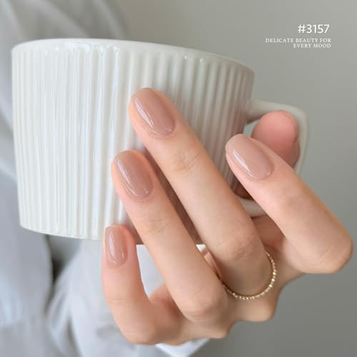 Gaoy White Gel Nail Polish 16Ml Color 1002 Soak Off Uv Light Cure Gel Polish For French Tips Nail Art Diy Manicure At Home