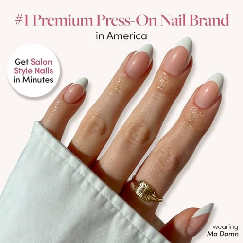 Glamnetic Uv Gel Clear Top Coat  High-Gloss Finish  No-Wipe Formula  Works On Press-Ons & Polish  Led Uv Curable  0.33 Fl. Oz.