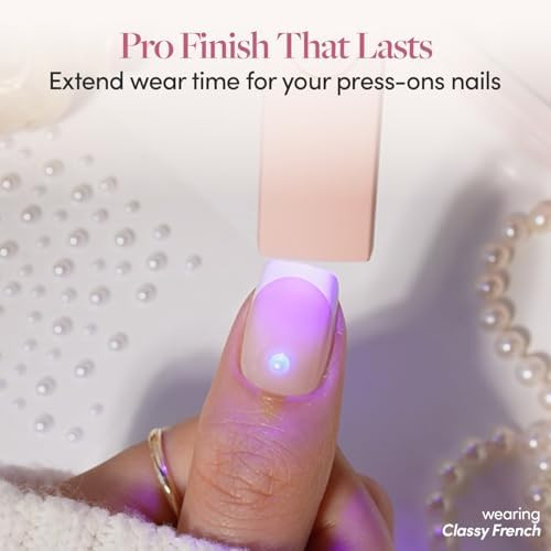 Glamnetic Handheld Uv Led Lamp  Compact Travel-Fiendly Curing Lamp For Nails  Lightweight & Easy To Use  Usb Compatible