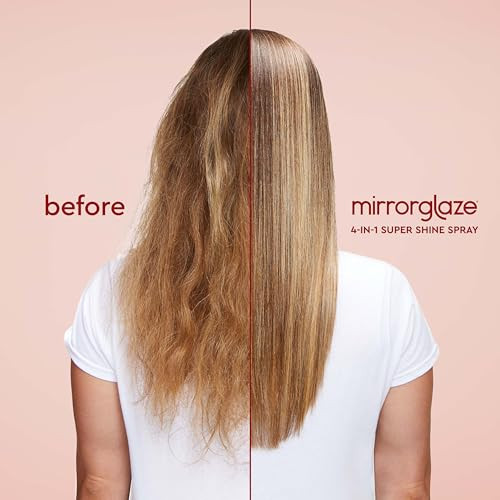 Glaze Hair Shine Bundle Ãƒ¢Ã¢Š¬Ã¢‚¬Å“ Glaziplex Super Bond Repair Treatment & Mirror 4-In-1 Shine Spray Ãƒ¢Ã¢Š¬Ã¢‚¬Å“ Strengthens Conditions & Adds Shine Ãƒ¢Ã¢Š¬Ã¢‚¬Å“ For All Hair Types Color Safe