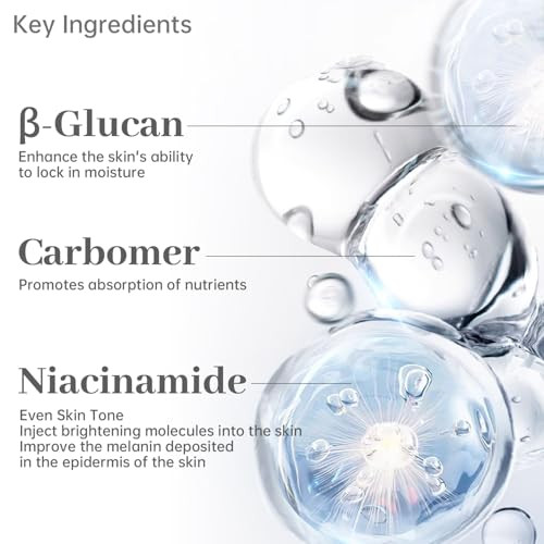 Healoine Hyaluronic Acid Face Mask With Niacinamide Overnight Facial Mask Even Skin Tone Face Mask For Women Hydrating Moisture Elasticity For All Skin Types Korean Skin Care 30G10 Ea