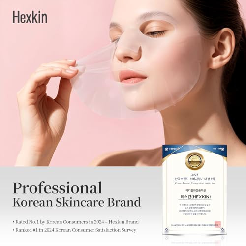 Hexkin Collagen Peel Off Mask And Lauric Acid Pore Cleanser Bundle