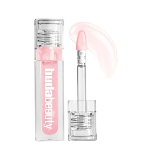 Huda Faux Filler Jelly Lip Oil - Juicy Pink Lady (.13 Fl Oz)