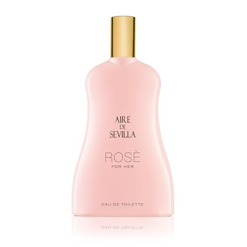 Instituto Espaãƒæ’Ã‚±Ol Aire De Sevilla Cologne Rose Eau De Toilette For Women Sensuous And Elegant Floral Fragrance Spray 150 Ml /5.1 Fl Oz Made In Spain