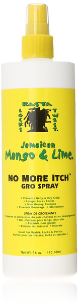 Jamaican Mango No More Itch Gro Spray 16 Ounce