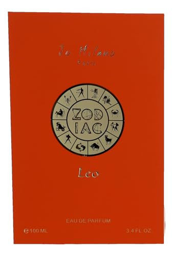 Jo Milano Paris Zodiac Leo Eau De Parfum 3.4 Fl Oz 100 Ml Orange And Gold