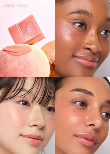 Kaja Dewy Bar - Creamy Multi-Stick Blusher & Lip Balm 03 Peach Cobbler10G + Juicy Glass Lip Oil 01 Rose Hip Spritz Bundle