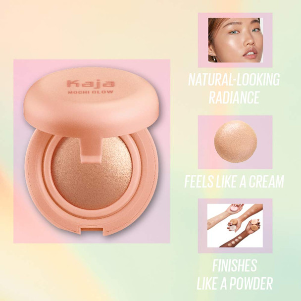 Kaja Mochi Glow Bouncy Highlighter  01 Toy Alien  Cruelty- Paraben- Sulfate- Phtalates- K-Beauty