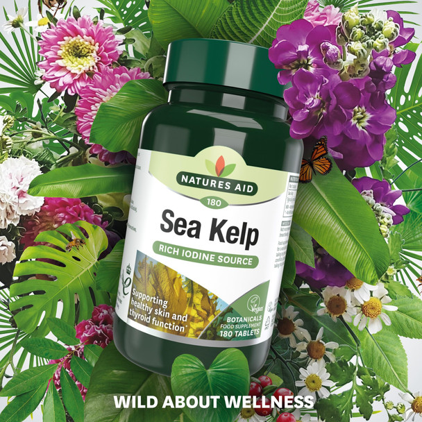 (4 Pack) - Natures Aid - Sea Kelp 187mg | 180's | 4 Pack Bundle