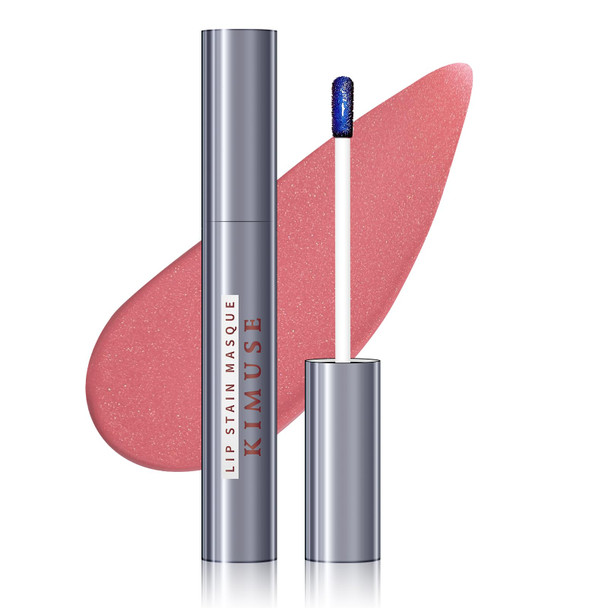 Kimuse 5 Colors Lip Stain Masque - Long-Lasting Waterproof Lip Tint Smudge-Proof Matte Lip Stains For All-Day Wear Transfer-Resistant Lip Makeup