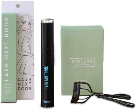 Lash Next Door Eyelash Curler And Black Mascara Bundle